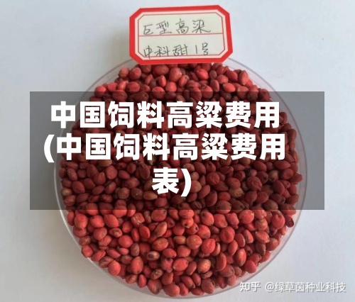 中国饲料高粱费用(中国饲料高粱费用表)-第2张图片