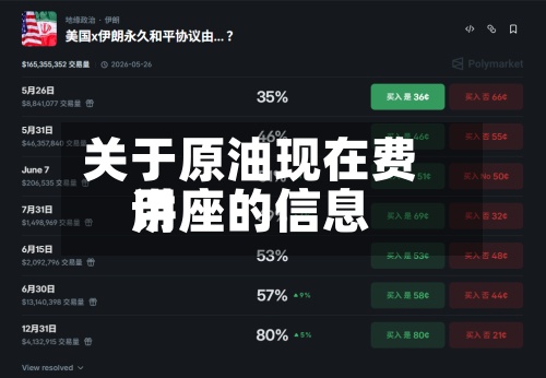 关于原油现在费用讲座的信息-第2张图片