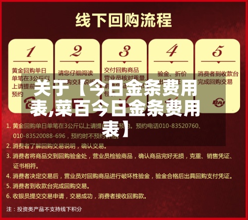 关于【今日金条费用表,菜百今日金条费用表】