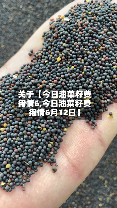 关于【今日油菜籽费用
行情6,今日油菜籽费用
行情6月12日】-第2张图片