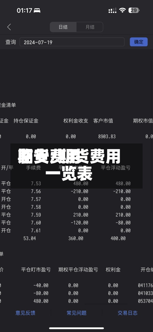 期货费用临安/期货费用一览表-第2张图片