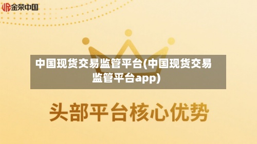 中国现货交易监管平台(中国现货交易监管平台app)