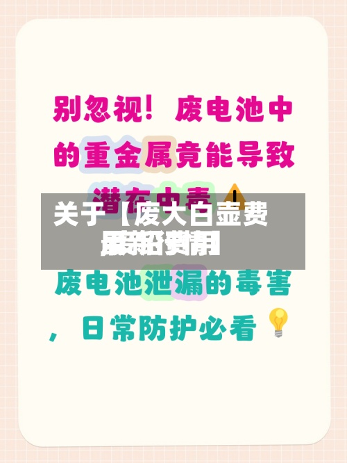 关于【废大白壶费用,废铅费用最新行情】-第2张图片