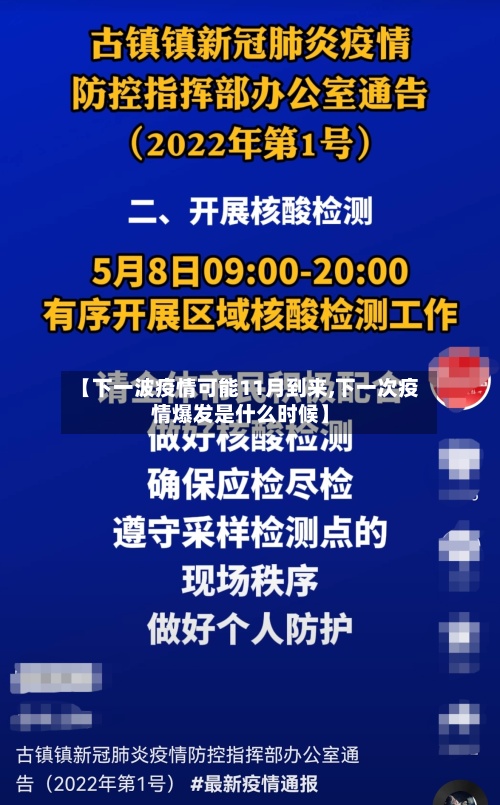 【下一波疫情可能11月到来,下一次疫情爆发是什么时候】-第3张图片