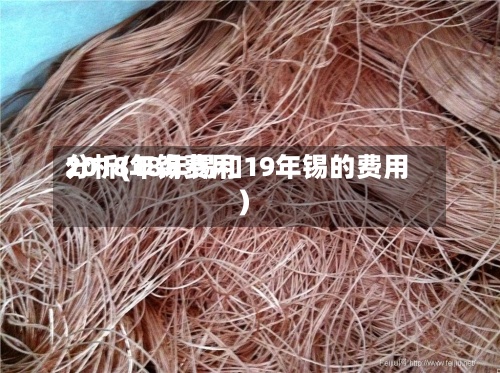 2018年锡费用分析(18年锡和19年锡的费用)-第3张图片