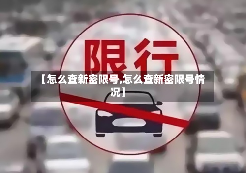 【怎么查新密限号,怎么查新密限号情况】-第2张图片