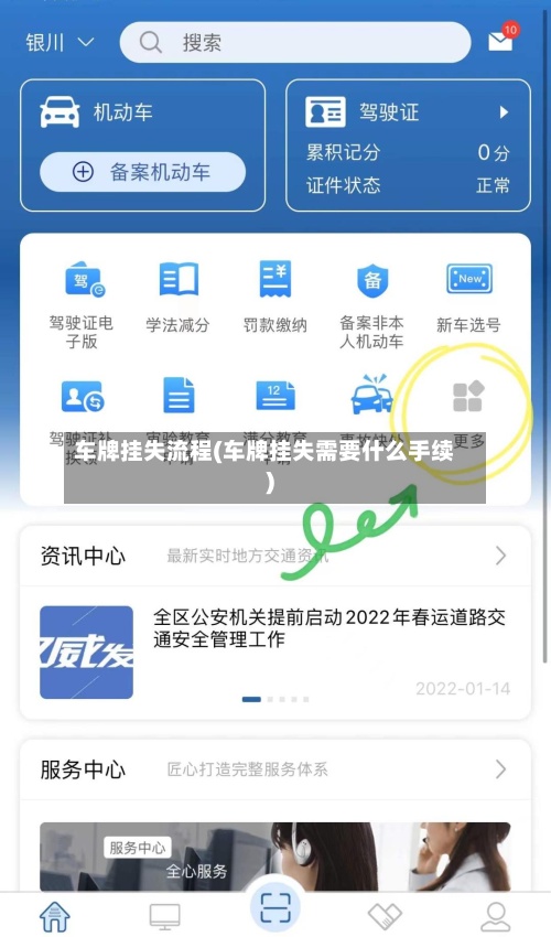 车牌挂失流程(车牌挂失需要什么手续)-第2张图片