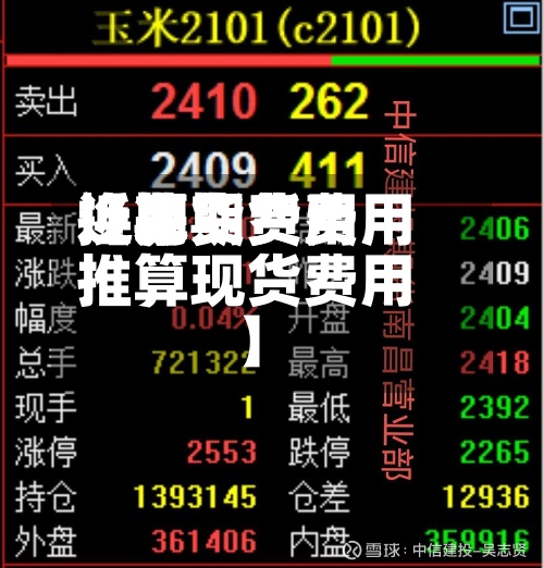 近来【期货费用换算期货费用推算现货费用】