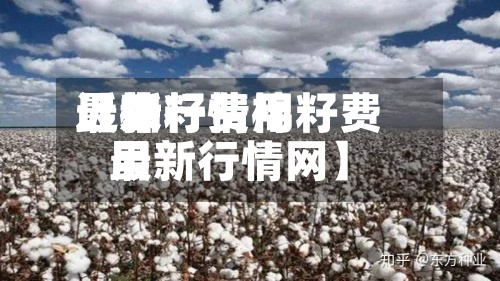 近来【棉籽费用最新行情棉籽费用最新行情网】