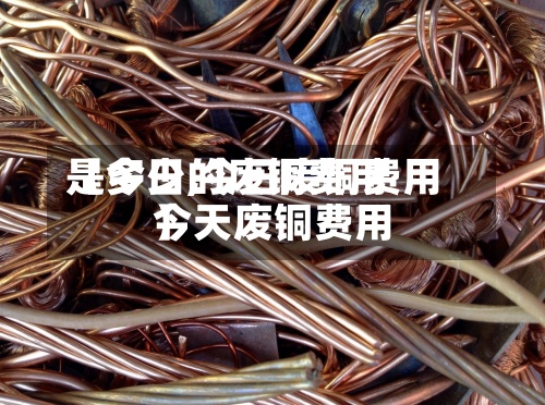 【今日的废铜费用是多少,今日废铜费用今天废铜费用】-第3张图片