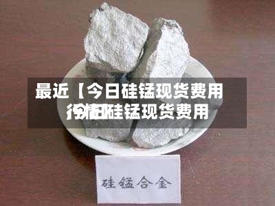 最近【今日硅锰现货费用
,今日硅锰现货费用
行情】-第3张图片