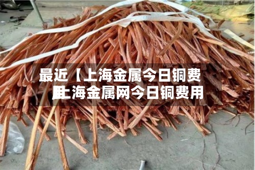 最近【上海金属今日铜费用
,上海金属网今日铜费用
】-第2张图片