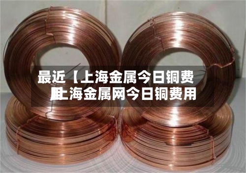 最近【上海金属今日铜费用
,上海金属网今日铜费用
】-第3张图片
