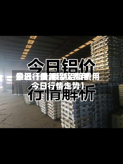 最近【最新铝锭费用今日行情,最新铝锭费用今日行情走势】