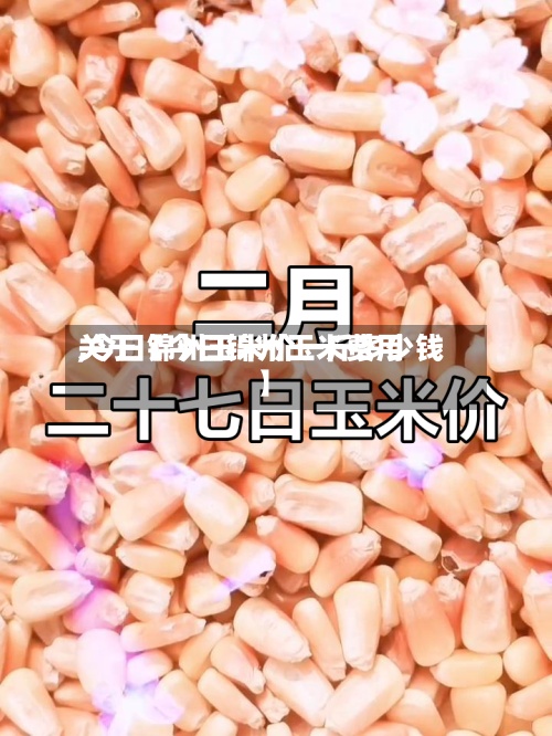 关于【今日锦州玉米费用
,今日锦州玉米价一斤多少钱】-第2张图片
