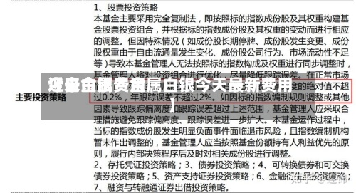 近来【贵金属费用今日白银贵金属白银今天最新费用】