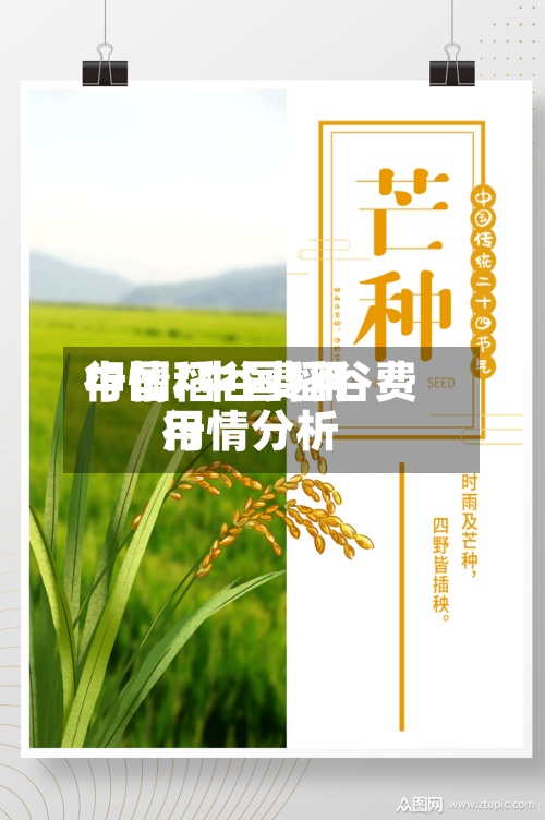 中国稻谷费用行情/中国稻谷费用行情分析