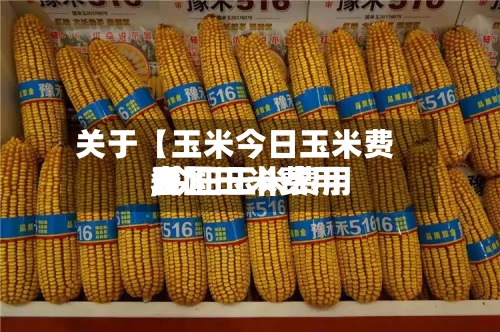 关于【玉米今日玉米费用,今日玉米费用全国玉米费用表】
