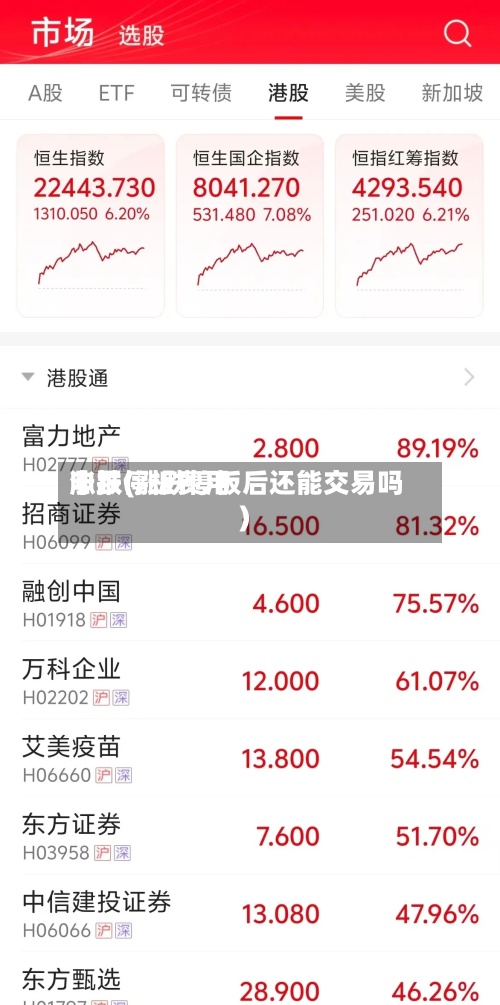 涨跌停板费用申报(涨跌停板后还能交易吗)