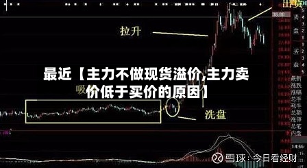 最近【主力不做现货溢价,主力卖价低于买价的原因】-第3张图片