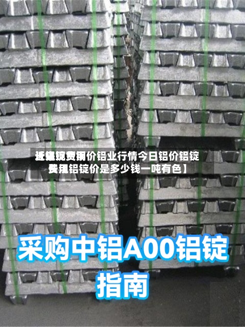 近来【铝锭费用长江现货铜价铝业行情今日铝价铝锭费用长江铝锭价是多少钱一吨有色】-第2张图片