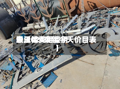 最近【费铝费用今日铝费用表,2024废铝今天价目表】