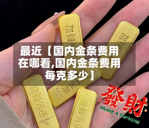 最近【国内金条费用在哪看,国内金条费用每克多少】-第3张图片
