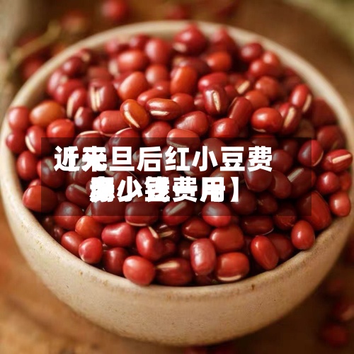 近来【元旦后红小豆费用赤小豆费用多少钱一斤】-第2张图片