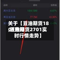 关于【豆油期货1805费用
,豆油期货2701实时行情走势】-第3张图片